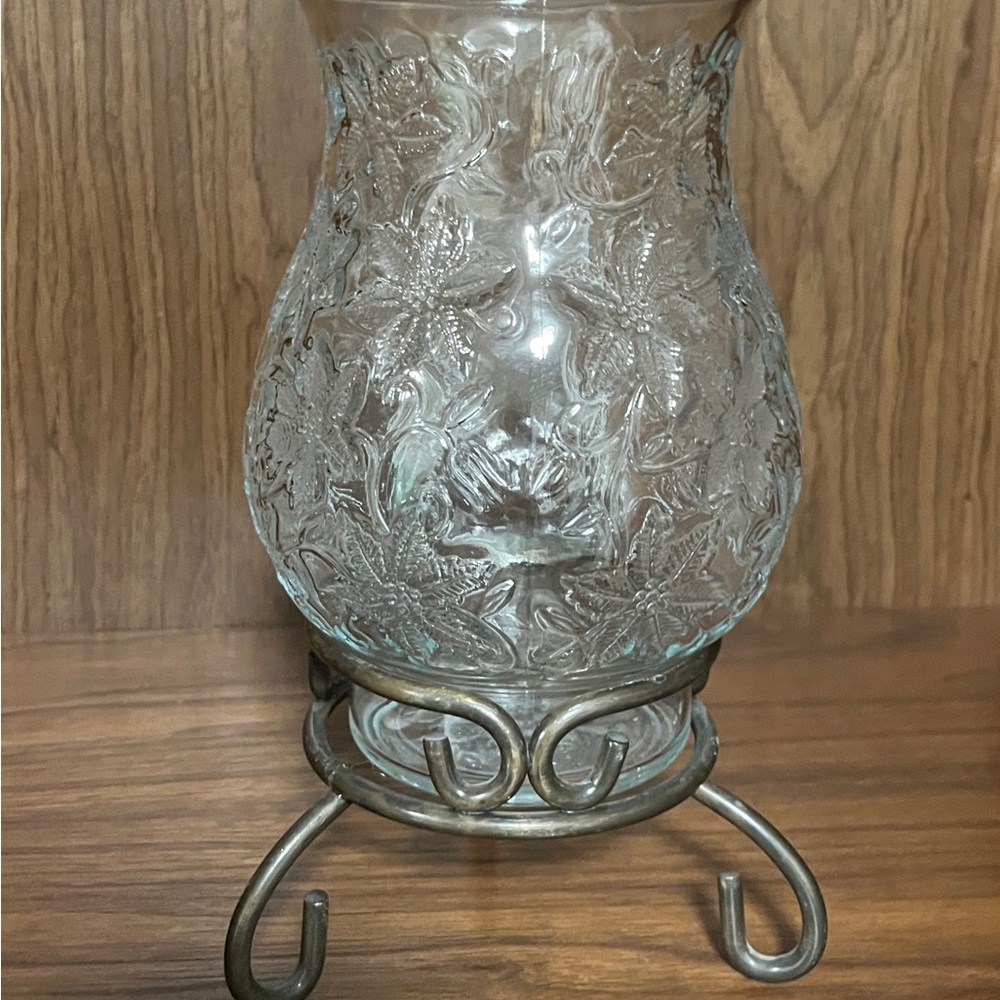 Elegante glass vase
